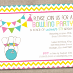 Bowling Party Invitations Templates Free