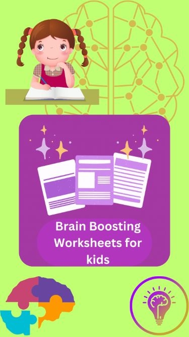 Brain Boosting Activities Worksheet For Kids Printable Available 