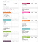 Budget Pdf Worksheet Budgeting Worksheets