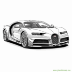 Bugatti Coloring Pages Free PDF Printables Funcolouring