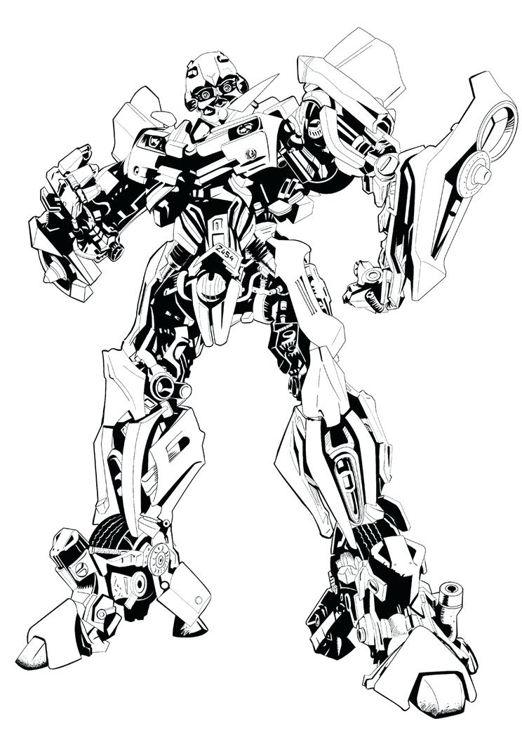 Bumblebee Transformer Coloring Page At GetDrawings Free Download