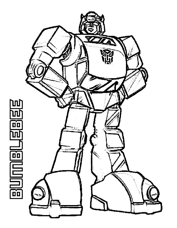 Bumblebee Transformer Coloring Pages Printable ClipArt Best