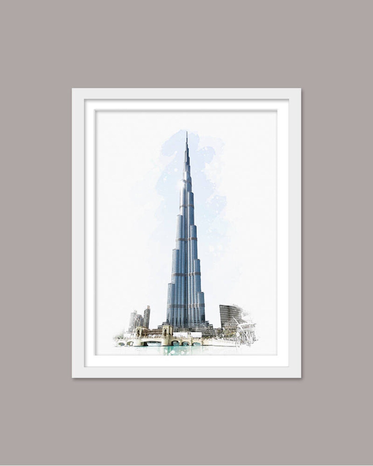 printable pictures burj khalifa