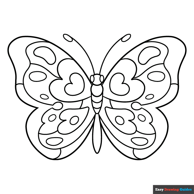 free printable coloring pages butterflies
