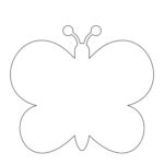 Butterfly Template Childhood Magic