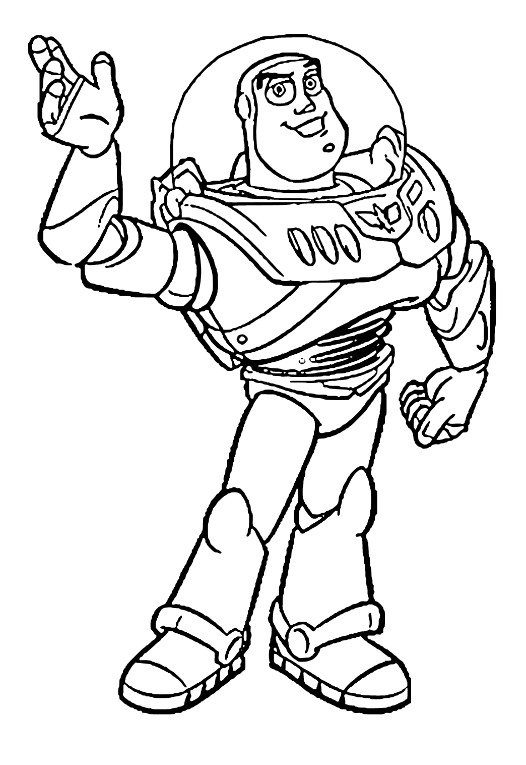 Buzz Coloring Buzz Lightyear Coloring Pages