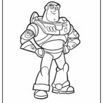 Buzz Lightyear Coloring Pages Coloring Nation