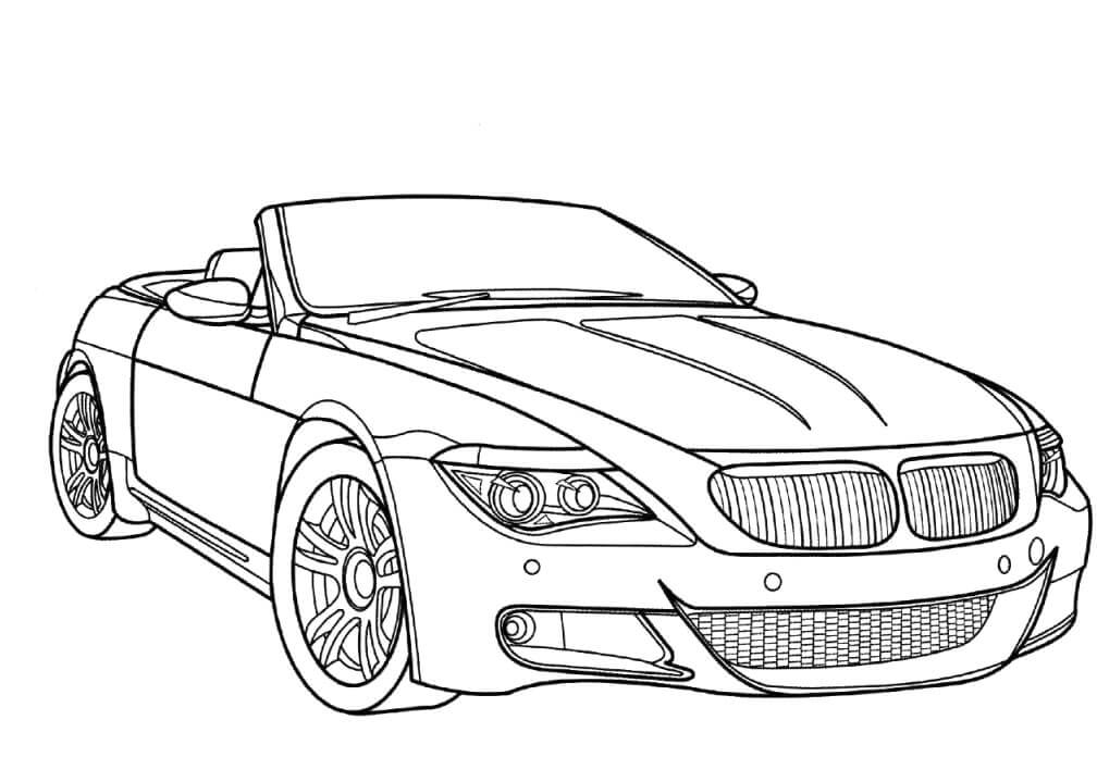 Car Coloring Pages Printable