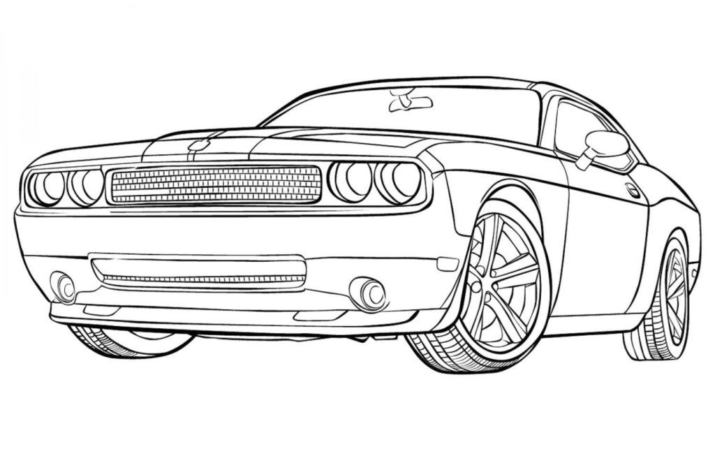 coloring pages cars free