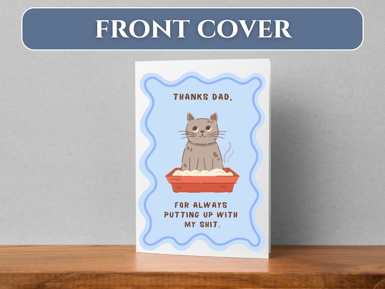 funny printable fathers day card