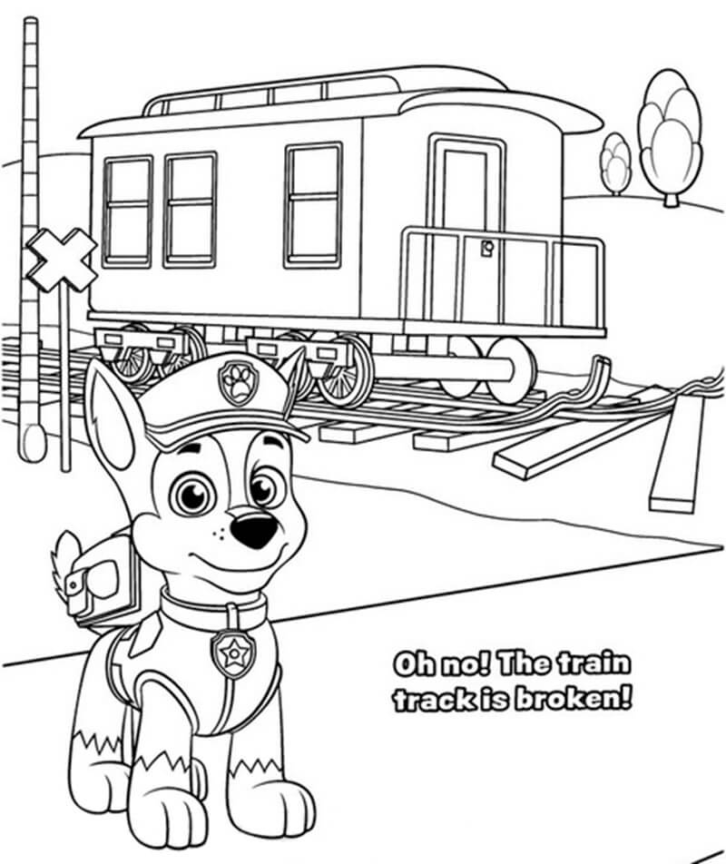 Chase Paw Patrol 17 Coloring Page Free Printable Coloring Pages For Kids
