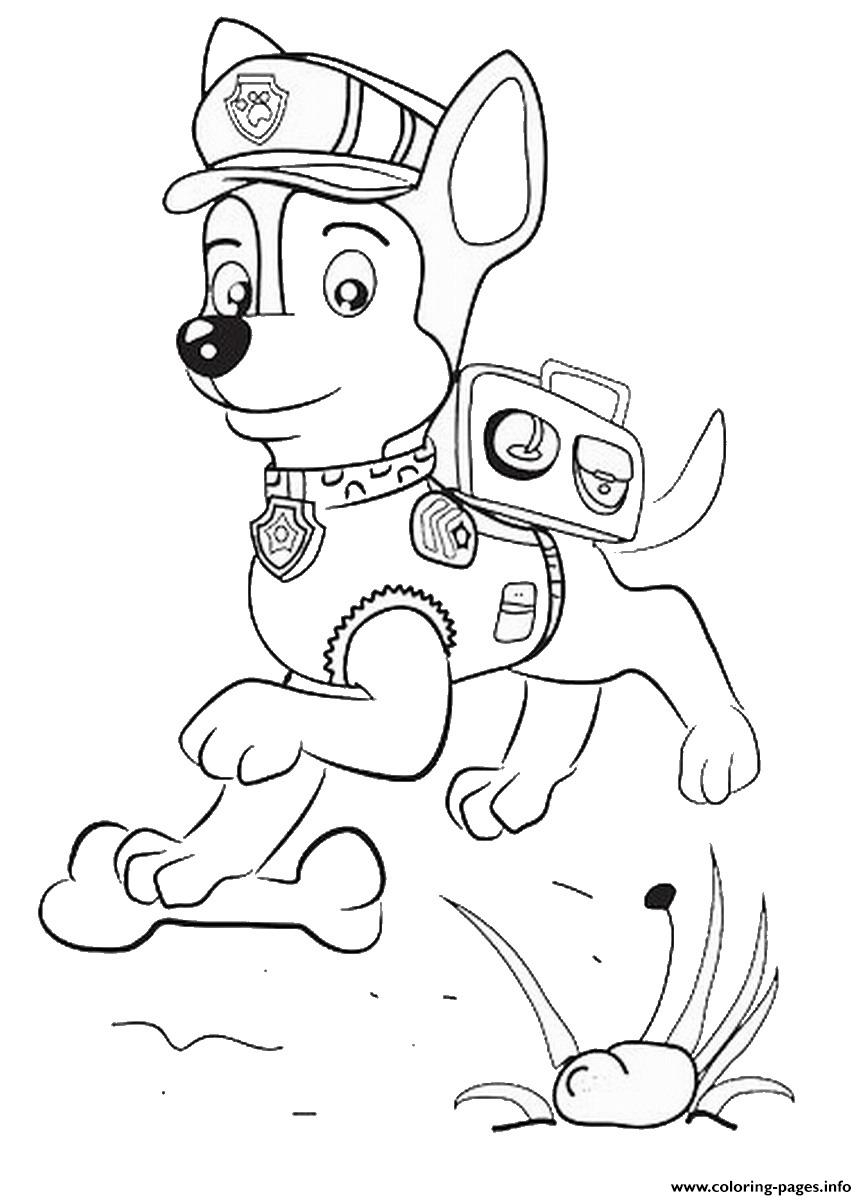 Chase Paw Patrol Coloring Page Luxury Chase Paw Patrol Coloring Page 