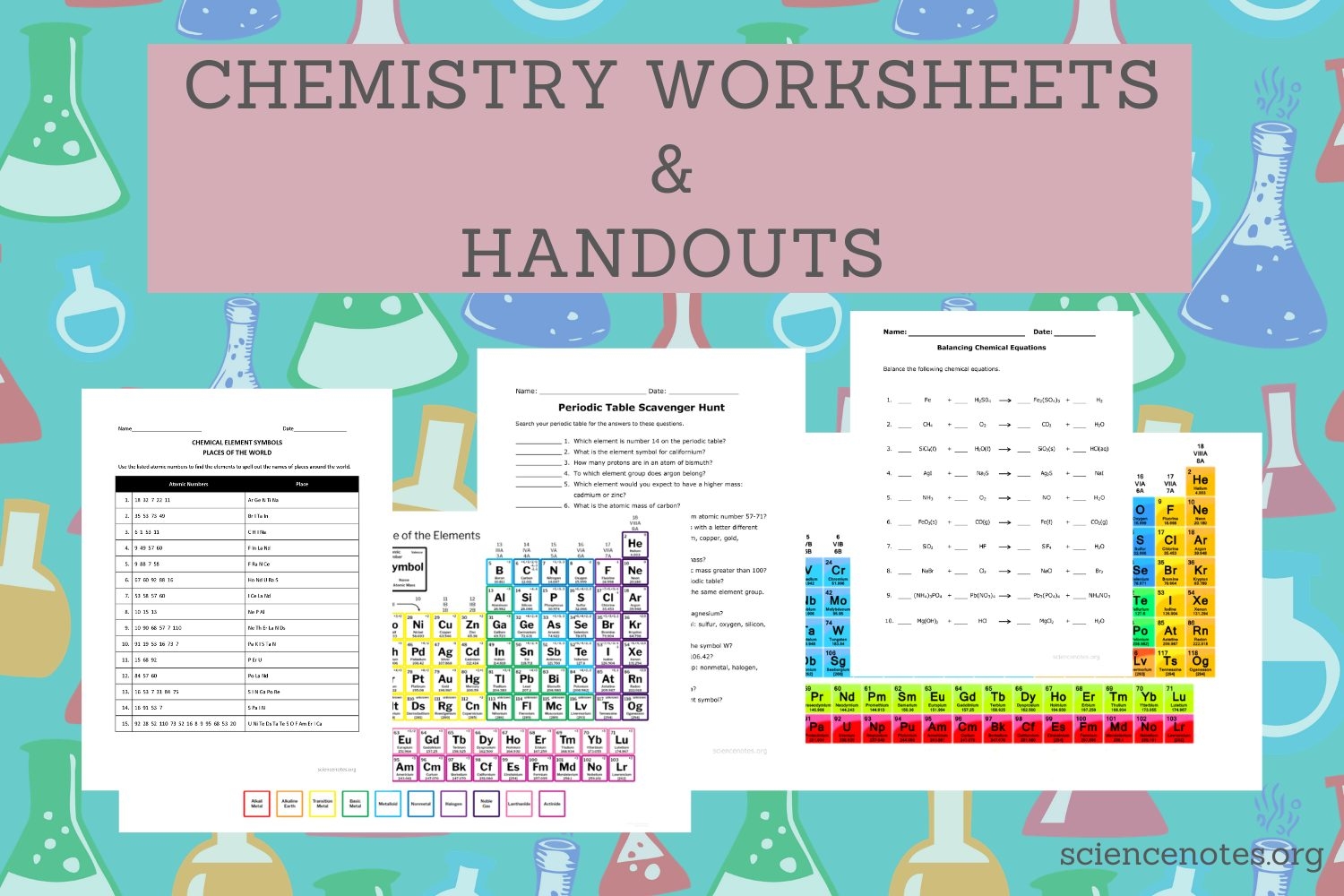 Chemistry Worksheets Enhance Your Learning With Comprehensive Exercises