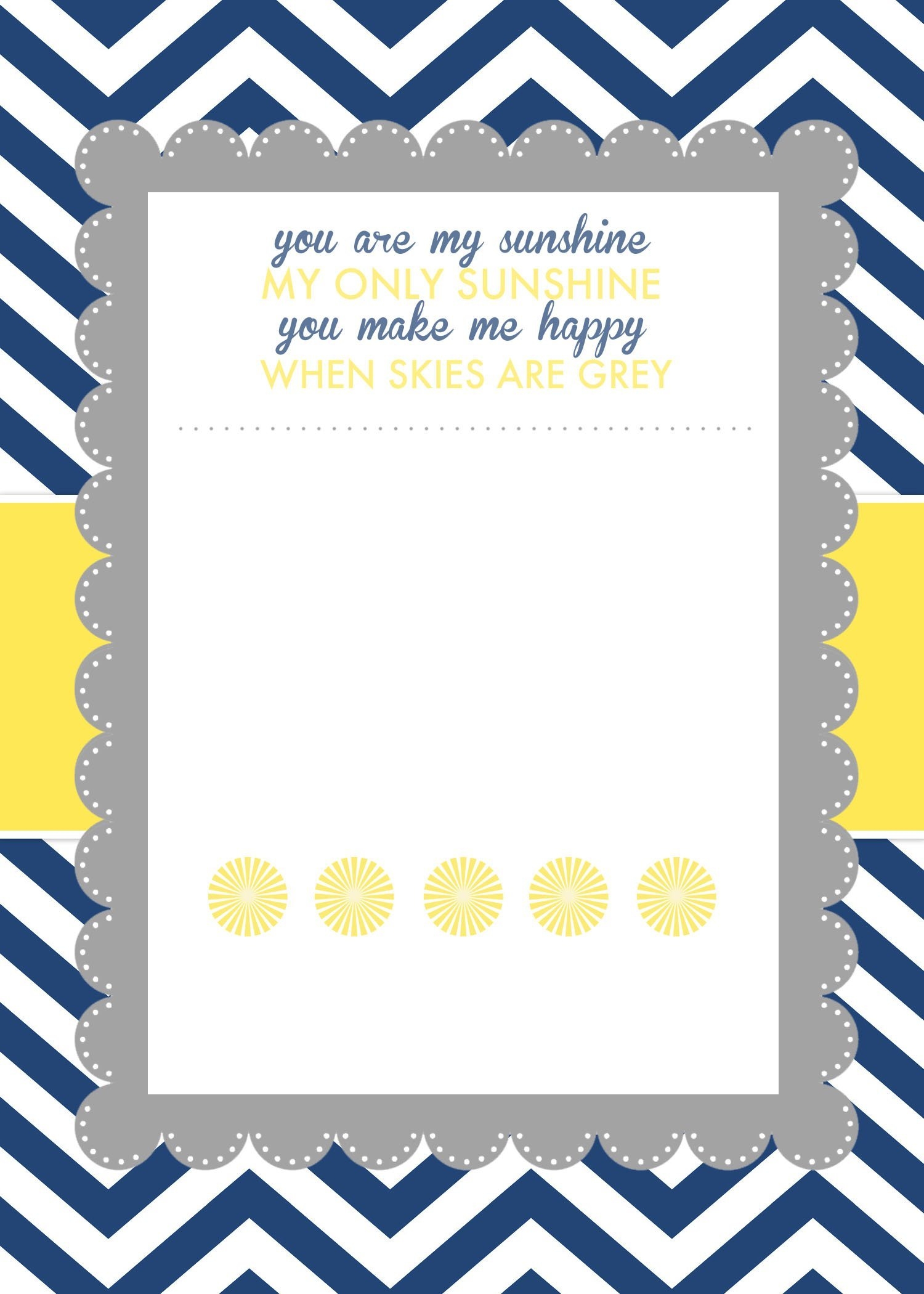 Chevron Blank Invitations Templates Invitation Design Blog