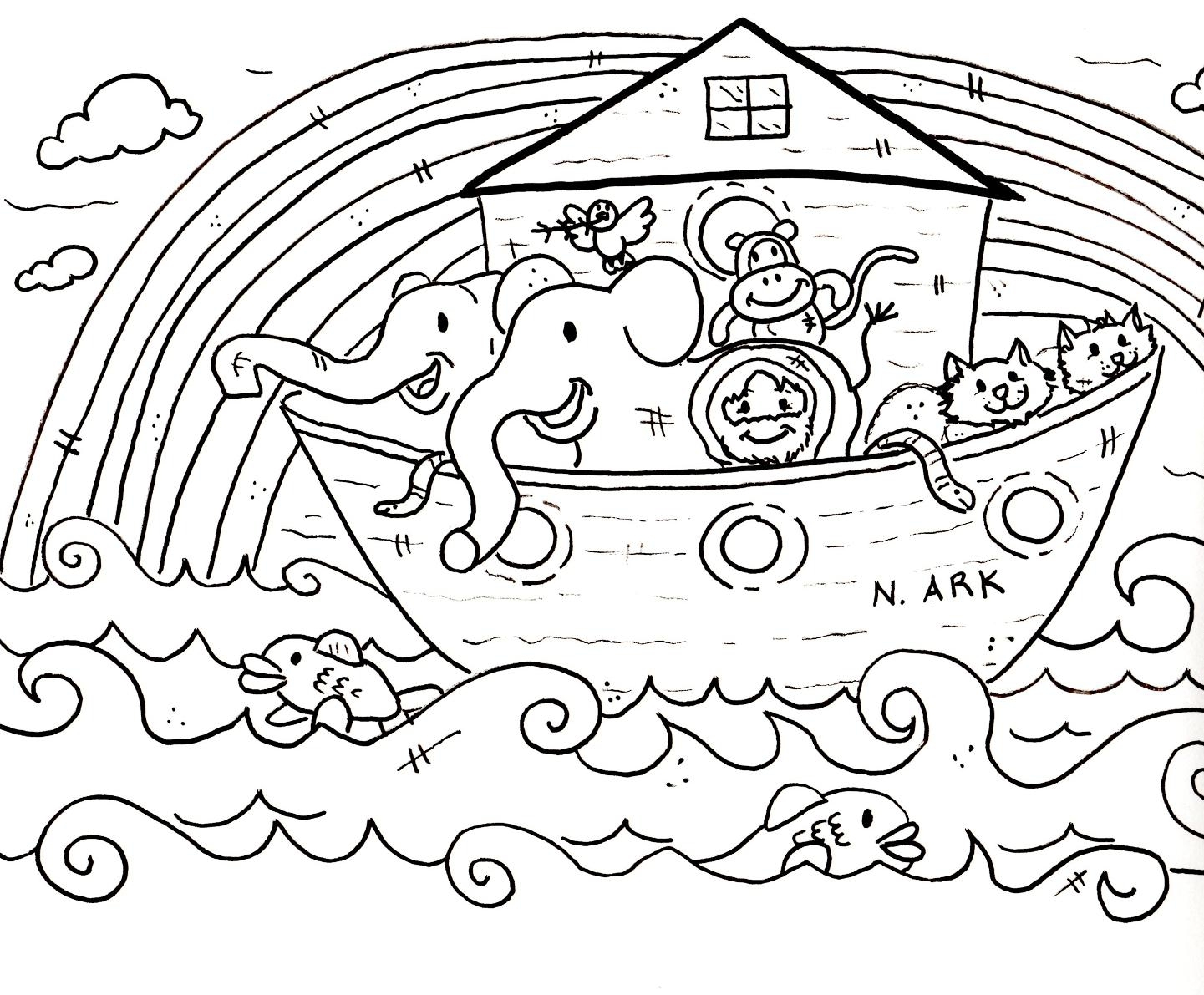 Children's Bible Coloring Pages