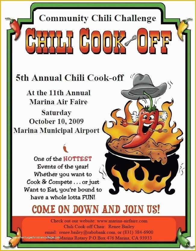 Chili Cook Off Flyer Template Free Of Chili Cook F Flyer Template 