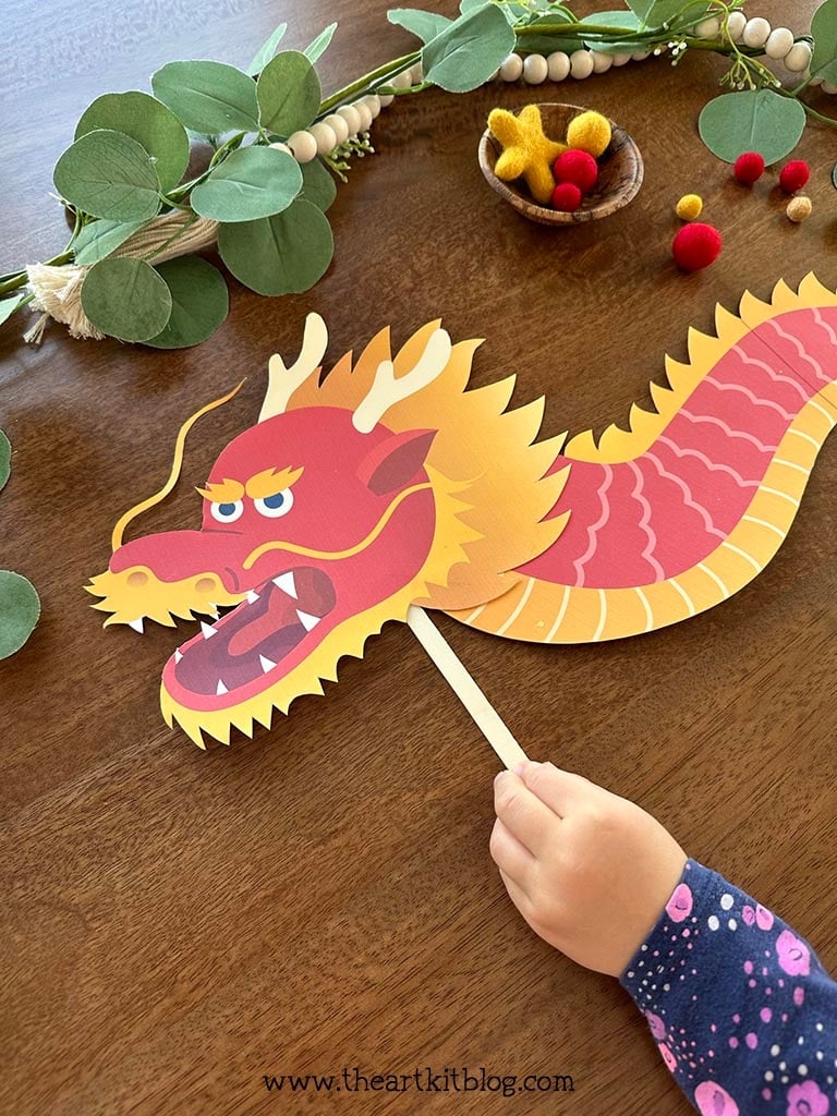 printable chinese new year craft