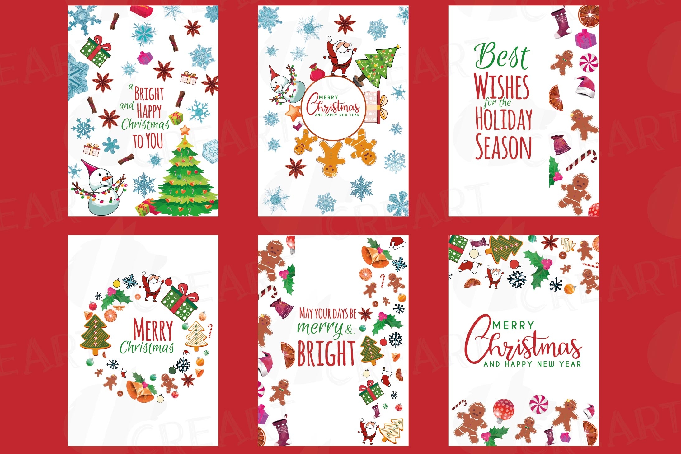 Christmas Font Gimp