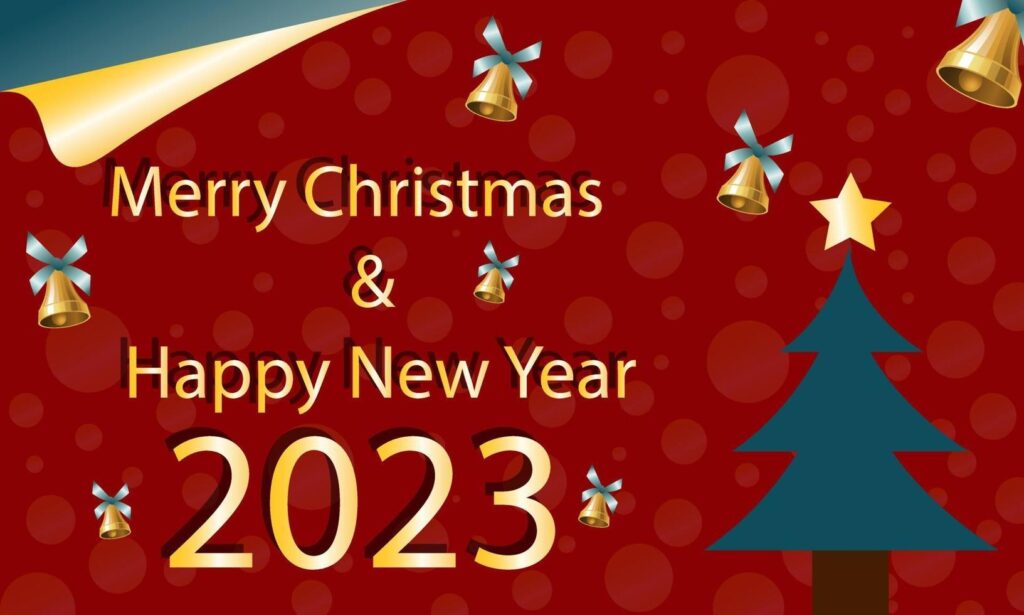 Christmas Greeting Card 2023 Wallpapers Wallpaper Cave