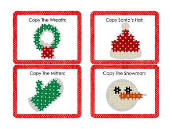 Christmas Hashtag Blocks Task Cards By Rebecca Kaiser TPT