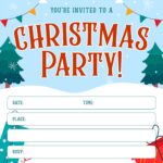 Christmas Invitation Templates 10 Free PDF Printables Printablee