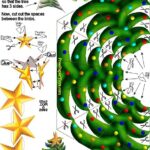 Christmas Tree Free Paper Toy Template