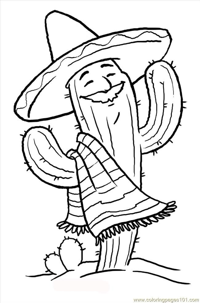 Cinco De Mayo Coloring Pages Printable Coloring Home