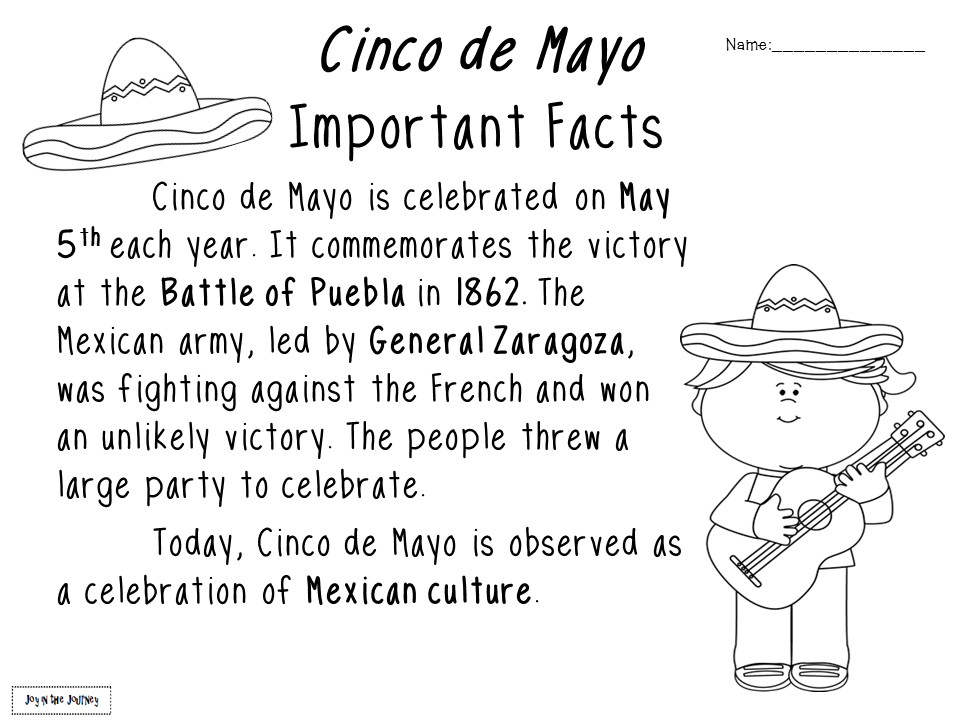Cinco De Mayo Coloring Pages Printable Coloring Home
