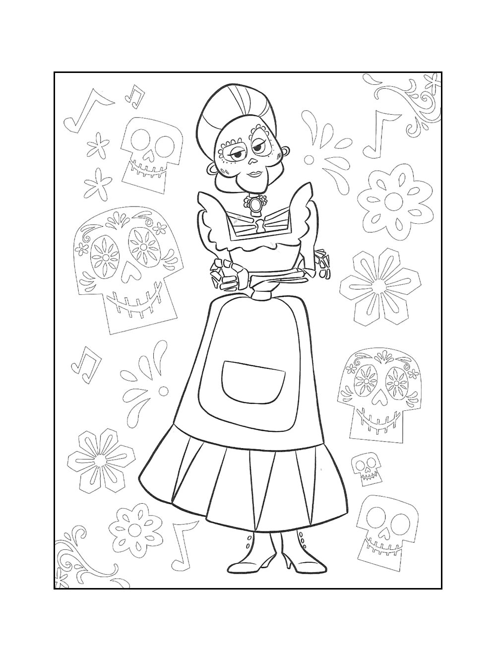 Coco Coloring Pages