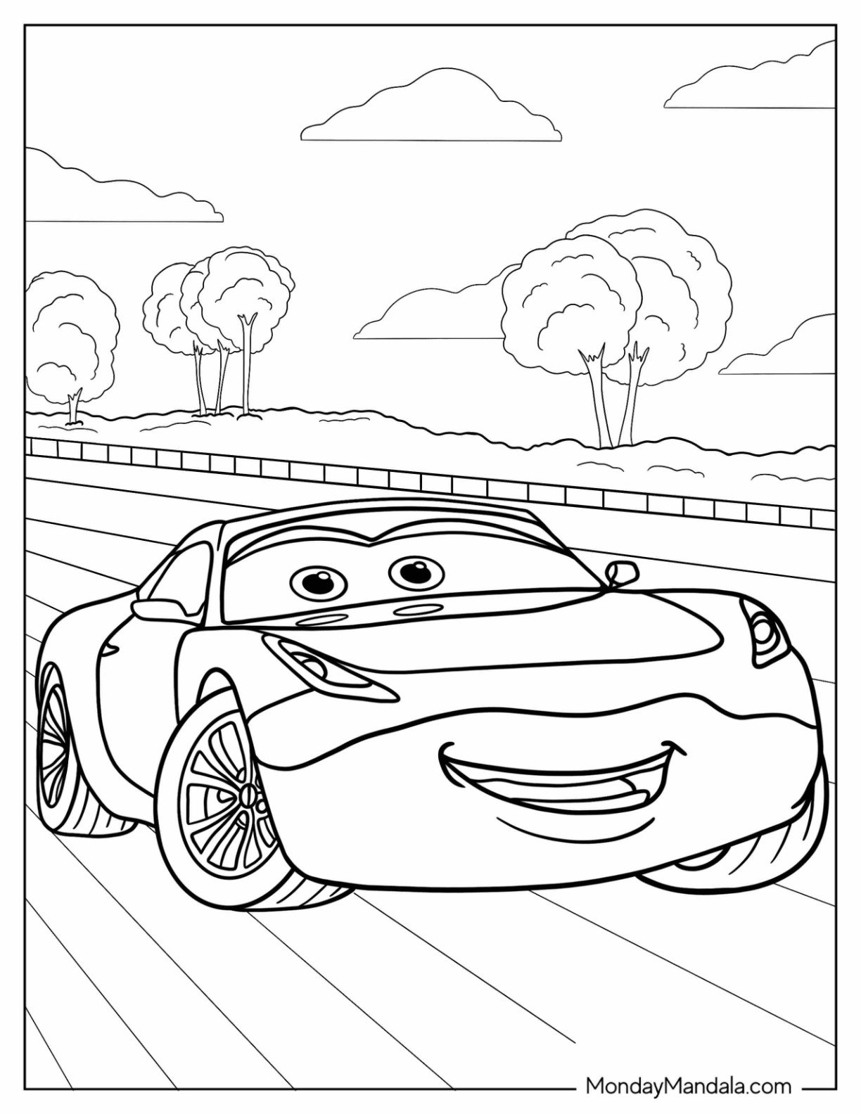 Collection 85 Newest Cars Coloring Pages 100 Free Printables Shill Art