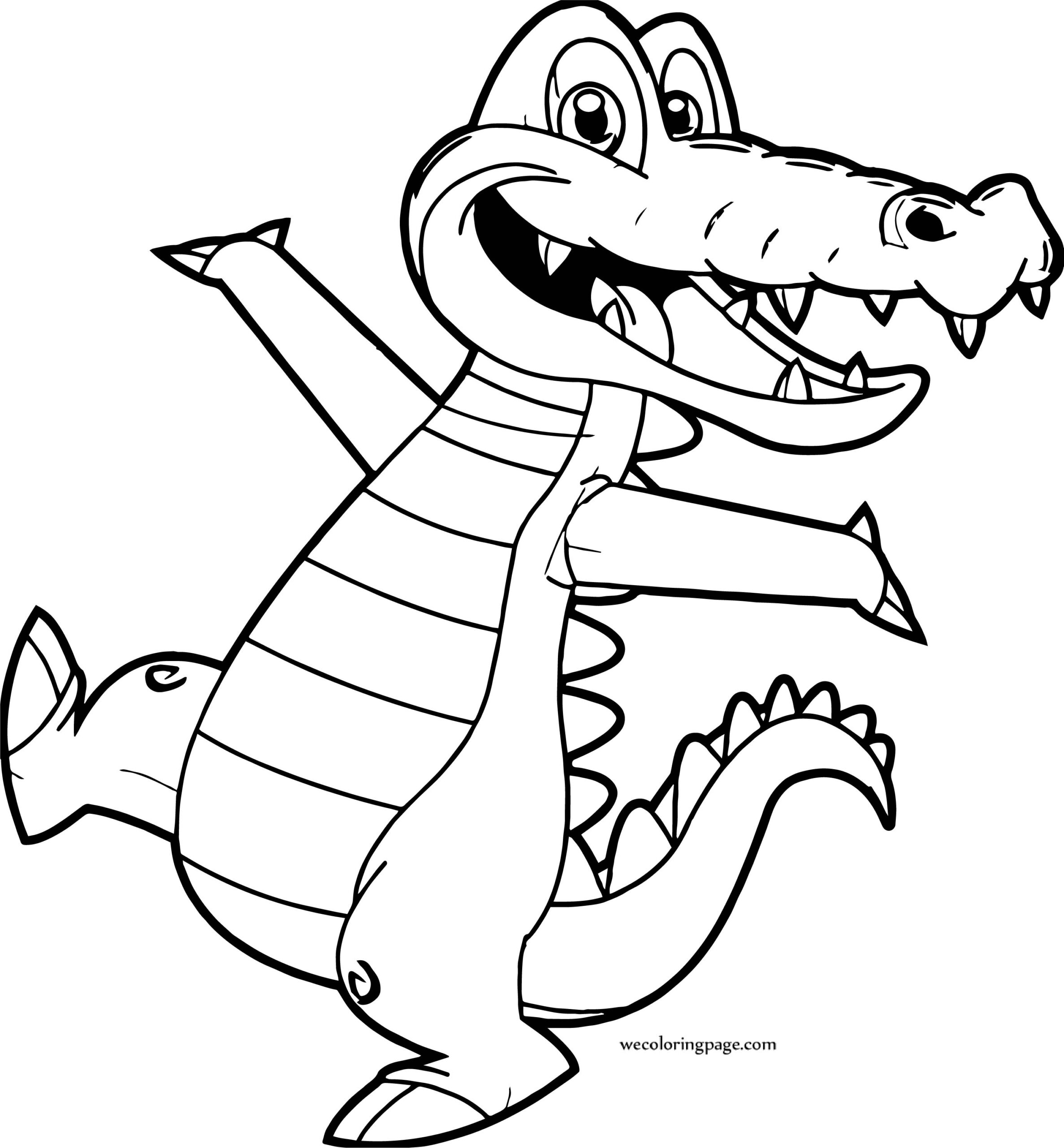 Alligator Coloring Page