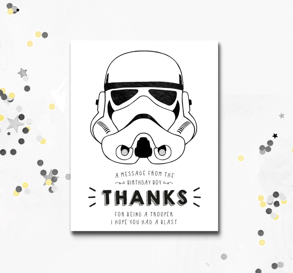 Collection Of Star Wars Printable Birthday Cards 32 Images In Star