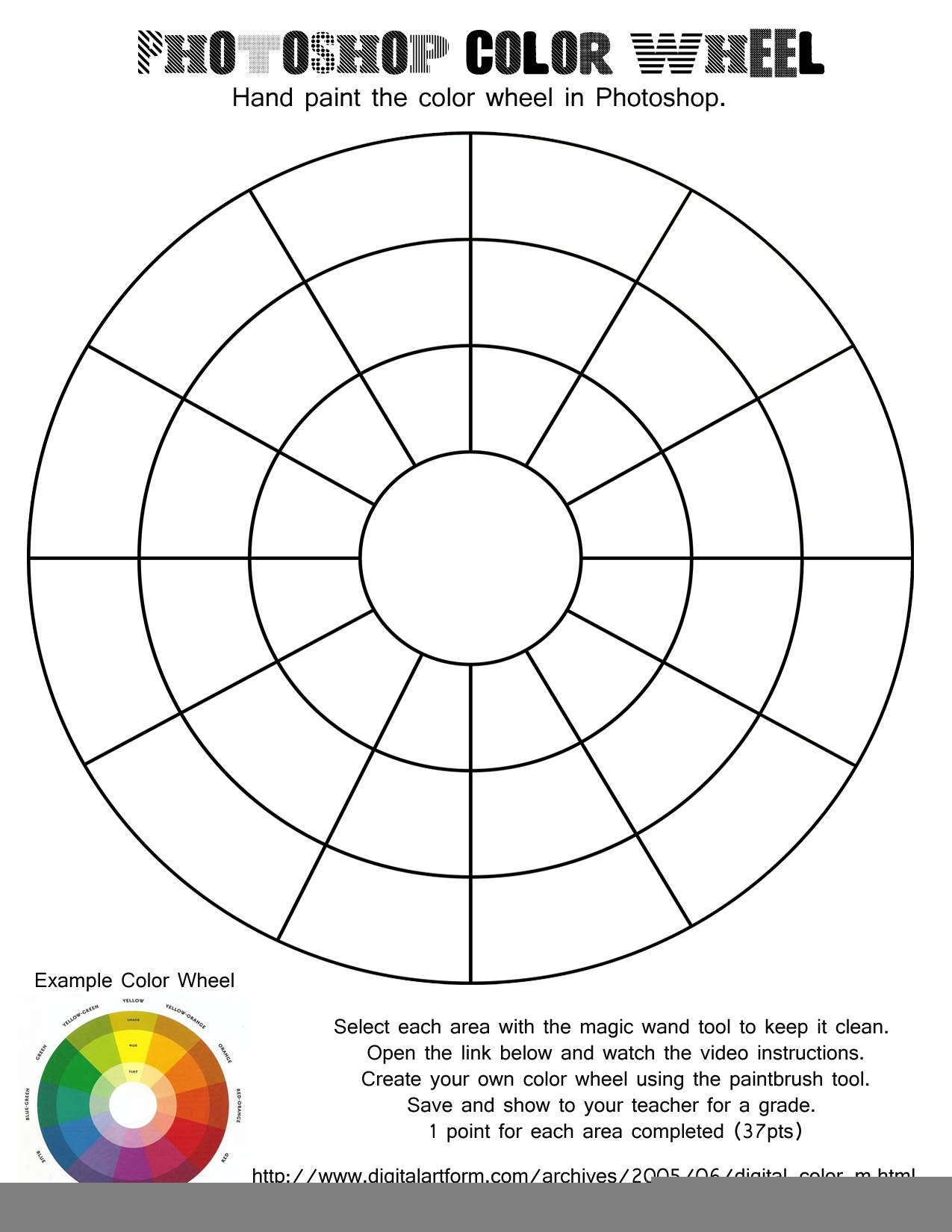 Color Wheel Worksheet Printable Life Skills In 2019 Color Wheel 