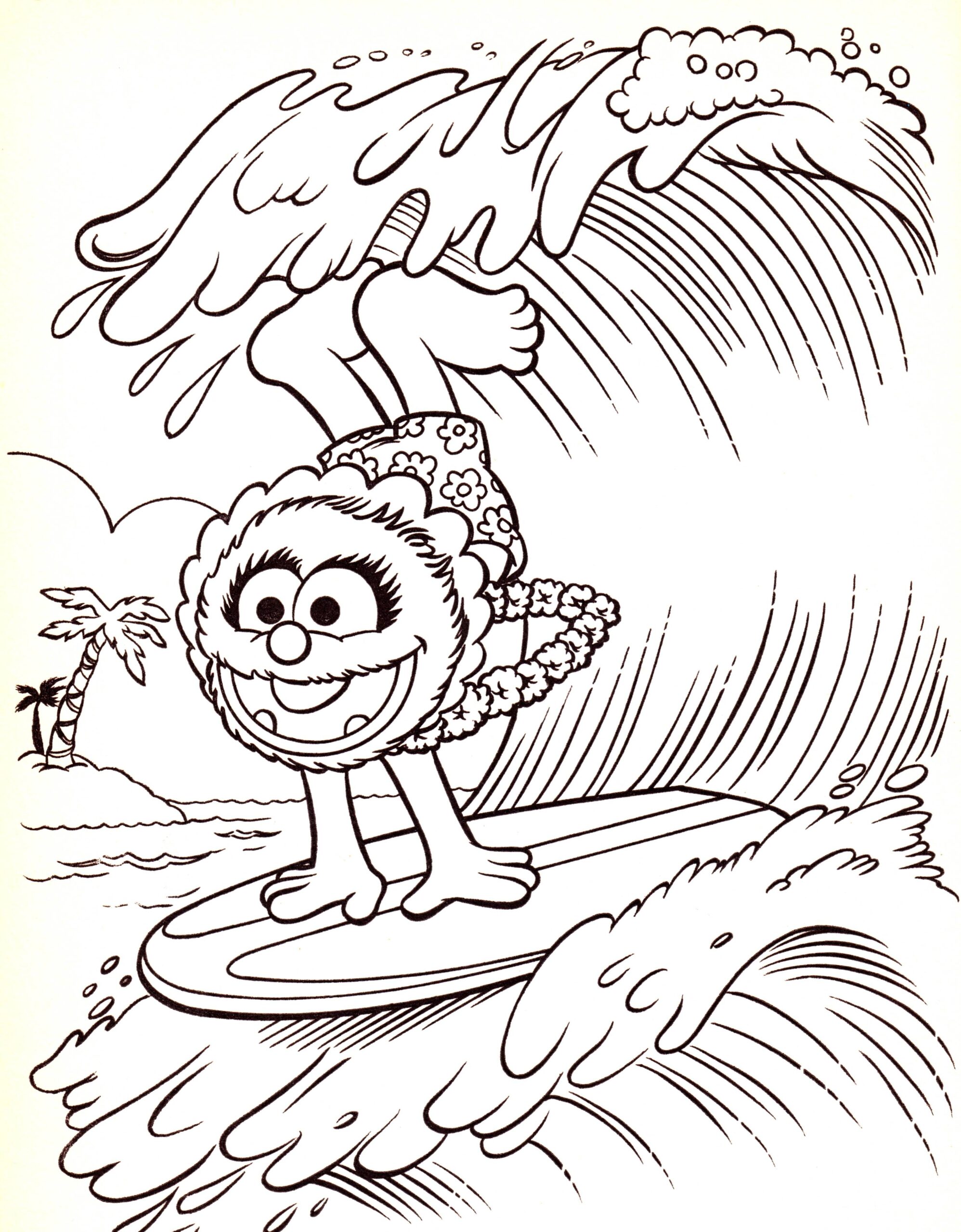 Coloring Pages About Hawaii Coloring Home