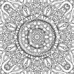 Coloring Pages Abstract Art Printable Coloring Home