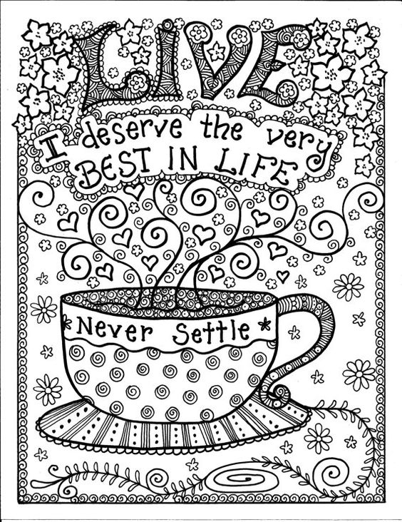 Coloring Pages For Teens