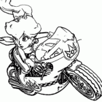 Coloring Pages Mario Kart Coloring Home