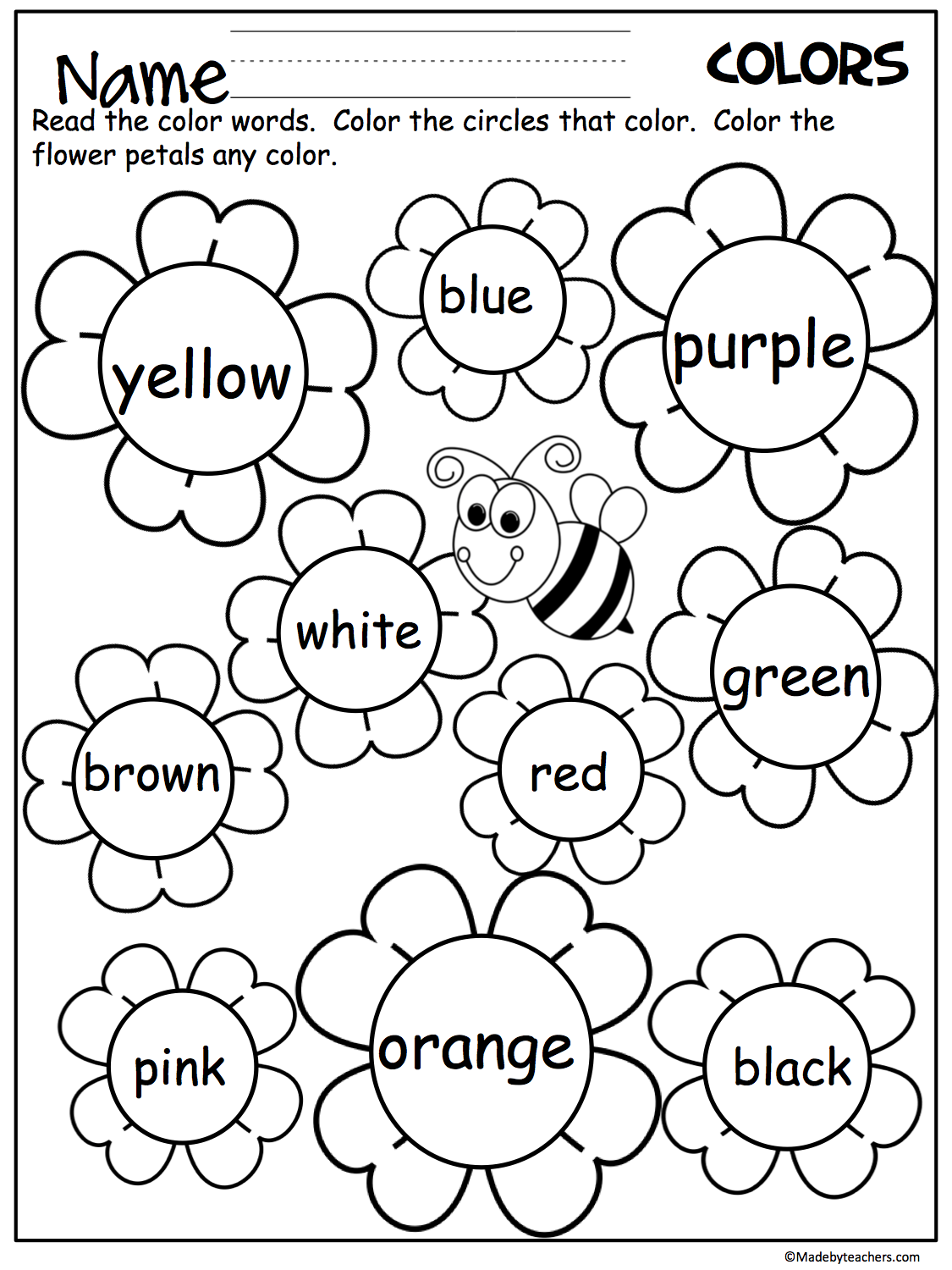 printable coloring worksheets