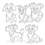 Coloring Pages To Print Dogs Coloring Pages Mimi Panda