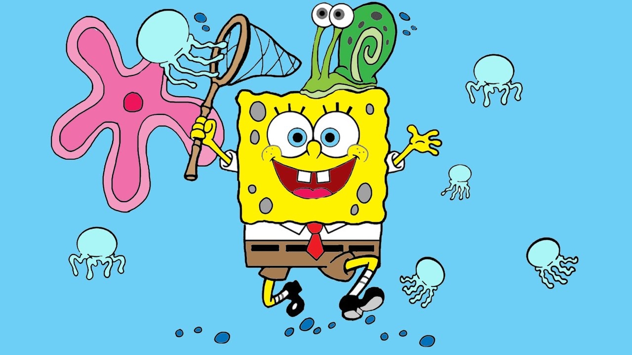 Coloring Worksheets Spongebob Team Coloring