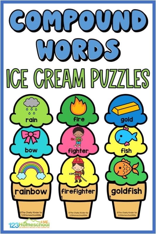 Compound Word Worksheets Free Homeschool Deals