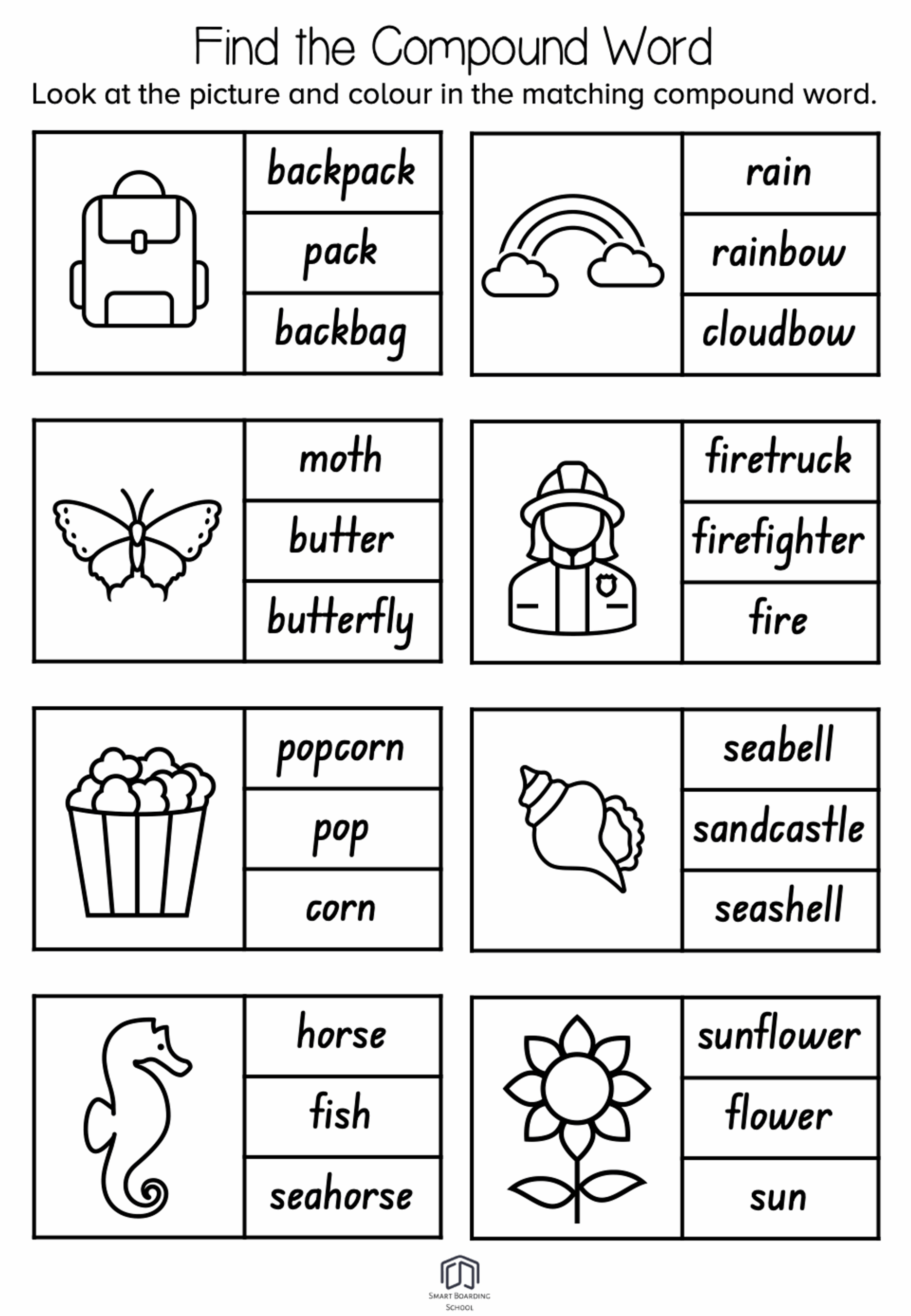Compound Words Worksheet English teacher Made Twinkl Worksheets 