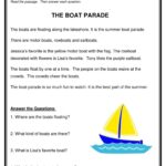 Comprehension Worksheets Grade 1