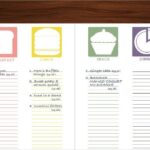 Cookbook Template Printable Free Full Page Recipe Templates For Word