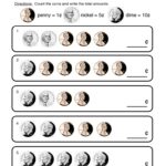 Counting Coins Worksheet By Teach Simple