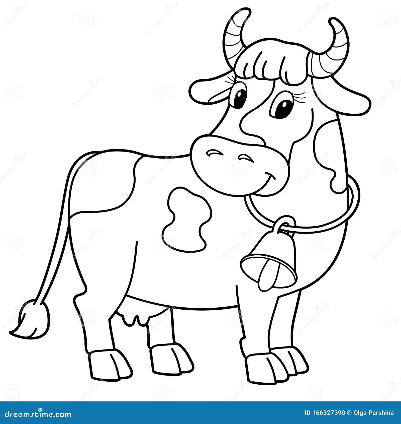 Cow0 Coloring Page
