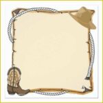 Cowboy Invitations Template Free Of Country Western Party Invite Blank