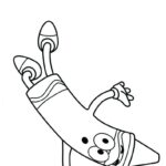 Crayola Handstand Coloring Page Free Printable Coloring Pages For Kids