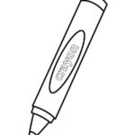 Crayon Coloring Pages