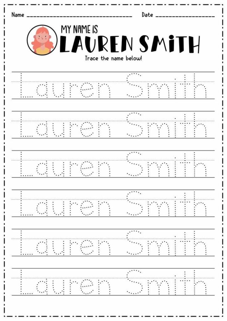 Create Name Tracing Worksheets Name Tracing Worksheets Name Tracing